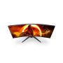 AOC G2 CU34G2XE/BK LED display 86,4 cm (34") 3440 x 1440 Pixels Wide Quad HD LCD Zwart, Rood (CU34G2XE/BK) thumbnail