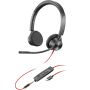 POLY Blackwire 3325 Stereo USB-C Headset + 3,5 mm plug + USB-C/A adapter (8X221AA) thumbnail