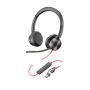 HP Poly Blackwire 8225 Stereo Microsoft Teams Certified USB-C Headset + USB-C/A adapter (8X225AA) thumbnail