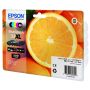 Epson Oranges Multipack 5-colours 33XL Claria Premium Ink (C13T33574011) thumbnail