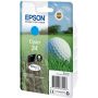 Epson Golf ball Singlepack Cyan 34 DURABrite Ultra Ink (C13T34624020) thumbnail
