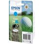 Epson Golf ball Singlepack Cyan 34XL DURABrite Ultra Ink (C13T34724010) thumbnail