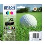 Epson Golf ball Multipack 4-colours 34XL DURABrite Ultra Ink (C13T34764010) thumbnail