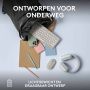 Logitech Pebble Keys 2 K380s toetsenbord RF-draadloos + Bluetooth QWERTY US International Wit (920-011852) thumbnail
