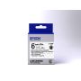 Epson Transparent Tape- LK-2TBN Clear Blk/Clear 6/9 (C53S652004) thumbnail
