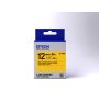 Epson Pastel Tape - LK-4YBP Pastel Blk/Yell 12/9 (C53S654008) thumbnail