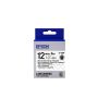 Epson Transparent Tape- LK-4TBN Clear Blk/Clear 12/9 (C53S654012) thumbnail