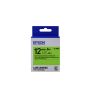 Epson Fluorescent Tape - LK-4GBF Fluor Blk/Green 12/9 (C53S654018) thumbnail