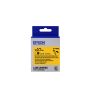 Epson Label Cartridge Heat Shrink Tube (HST) LK-4YBA5, zwart/geel D5 mm (2,5 m) (C53S654906) thumbnail