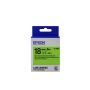 Epson Fluorescent Tape - LK-5GBF Fluor Blk/Green 18/9 (C53S655005) thumbnail