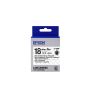 Epson Transparent Tape - LK-5TBN Clear Blk/Clear 18/9 (C53S655008) thumbnail