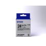 Epson Matte Tape - LK-6SBE Matte Blk/MattSiv 24/9 (C53S656009) thumbnail