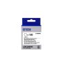 Epson -etikettencassette voorgesneden cirkel LK-8WBWAA, zwart/wit D25 mm (180 etiketten) (C53S658901) thumbnail
