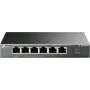 TP-Link TL-SG1006PP netwerk-switch Unmanaged Gigabit Ethernet (10/100/1000) Power over Ethernet (PoE) Grijs (TL-SG1006PP) thumbnail