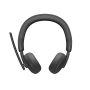 DELL WL3024 Headset Bedraad en draadloos Hoofdband Oproepen/muziek USB Type-C Bluetooth Zwart (WL3024-DWW) thumbnail