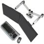 Ergotron LX Series 45-245-026 flat panel bureau steun 68,6 cm (27") Zilver (45-245-026) thumbnail