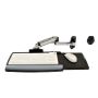 Ergotron LX Wall Mount Keyboard Arm Zilver (45-246-026) thumbnail