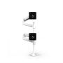 Ergotron LX Series LX Dual Stacking Arm 101,6 cm (40") Wit Bureau (45-509-216) thumbnail