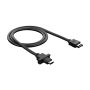 Fractal Design FD-A-USBC-001 USB-kabel 0,67 m Zwart (FD-A-USBC-001) thumbnail