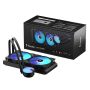 Fractal Design Lumen S28 v2 RGB Processor Alles-in-één vloeistofkoeler 14 cm Zwart 1 stuk(s) (FD-W-L1-S2812) thumbnail