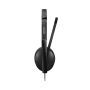 Lenovo 4XD1M39028 hoofdtelefoon/headset Bedraad Hoofdband USB Type-C Zwart (4XD1M39028) thumbnail