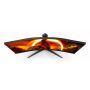 AOC G2 CU34G2XP computer monitor 86,4 cm (34") 3440 x 1440 Pixels UltraWide Quad HD LED Zwart, Rood (CU34G2XP/BK) thumbnail