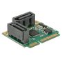 DeLOCK 95260 interfacekaart/-adapter Intern SATA (95260) thumbnail