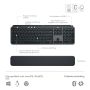 Logitech MX Keys S Combo toetsenbord Inclusief muis RF-draadloos + Bluetooth QWERTY US International Grafiet (920-011614) thumbnail