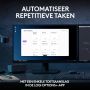 Logitech MX Keys S Combo toetsenbord Inclusief muis RF-draadloos + Bluetooth QWERTY US International Grafiet (920-011614) thumbnail