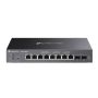TP-Link Omada SG2210XMP-M2 netwerk-switch Managed L2/L2+ 2.5G Ethernet (100/1000/2500) Power over Ethernet (PoE) Bureaublad-/wandmontage Zwart (SG2210XMP-M2) thumbnail