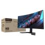 GIGABYTE GS34WQC computer monitor 86,4 cm (34") 3440 x 1440 Pixels Wide Quad HD LCD Zwart (GS34WQC) thumbnail