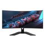 GIGABYTE GS34WQC computer monitor 86,4 cm (34") 3440 x 1440 Pixels Wide Quad HD LCD Zwart (GS34WQC) thumbnail