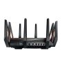 ASUS GT-AX11000 draadloze router Gigabit Ethernet Tri-band (2.4 GHz / 5 GHz / 5 GHz) Zwart (90IG04H0-MU9G00) thumbnail