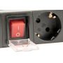 Gembird EG-PDU-014-C14 energiedistributie 8 AC-uitgang(en) 1U Zwart (EG-PDU-014-C14) thumbnail