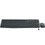 Logitech MK235 toetsenbord Inclusief muis RF Draadloos Bulgaars Grijs (920-008024) thumbnail