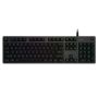Logitech G G512 CARBON LIGHTSYNC RGB Mechanical Gaming Keyboard with GX Red switches toetsenbord USB Scandinavisch Koolstof (920-009367) thumbnail