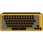 Logitech POP Keys toetsenbord RF-draadloos + Bluetooth QWERTY Portugees Zwart, Grijs, Geel (920-010823) thumbnail