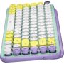 Logitech POP Keys toetsenbord RF-draadloos + Bluetooth QWERTY Portugees Groen, Violet, Wit, Geel (920-010824) thumbnail