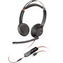POLY Blackwire 5220 Stereo USB-C Headset + 3,5 mm plug + USB-C/A adapter (8X231AA) thumbnail