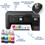 Epson EcoTank ET-2870 A4 multifunctionele Wi-Fi-printer met inkttank, inclusief tot 3 jaar inkt (C11CJ66421) thumbnail