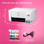 Epson EcoTank ET-2876 A4 multifunctionele Wi-Fi-printer met inkttank, inclusief tot 3 jaar inkt (C11CJ66423) thumbnail