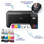 Epson EcoTank ET-2860 A4 multifunctionele Wi-Fi-printer met inkttank, inclusief tot 3 jaar inkt (C11CJ67428) thumbnail