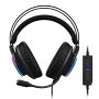 Gigabyte AORUS H1 hoofdtelefoon/headset Hoofdtelefoons Bedraad Hoofdband Gamen USB Type-A Zwart (GP-AORUS H1) thumbnail