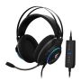 Gigabyte AORUS H1 hoofdtelefoon/headset Hoofdtelefoons Bedraad Hoofdband Gamen USB Type-A Zwart (GP-AORUS H1) thumbnail