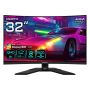 GIGABYTE M32QC computer monitor 80 cm (31.5") 2560 x 1440 Pixels Quad HD QLED Zwart (M32QC) thumbnail