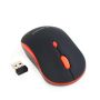 Gembird WIRELESS OPTICAL MOUSE MUSW-4B-03-R 1600DP - Maus muis Ambidextrous RF Draadloos Optisch 1600 DPI (MUSW-4B-03-R) thumbnail
