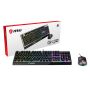 MSI S11-04DE601-CLA toetsenbord Inclusief muis USB QWERTY UK International Zwart (S11-04DE601-CLA) thumbnail