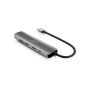 Urban Factory MHC45UF laptop dock & poortreplicator Bedraad USB 3.2 Gen 1 (3.1 Gen 1) Type-C Grijs (MHC45UF) thumbnail