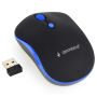 gembird Kabellose optische Maus, schwarz/blau (MUSW-4B-03-B) thumbnail