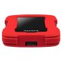 ADATA HD330 externe harde schijf 1 TB 2.5" Micro-USB B 3.2 Gen 1 (3.1 Gen 1) Rood (AHD330-1TU31-CRD) thumbnail